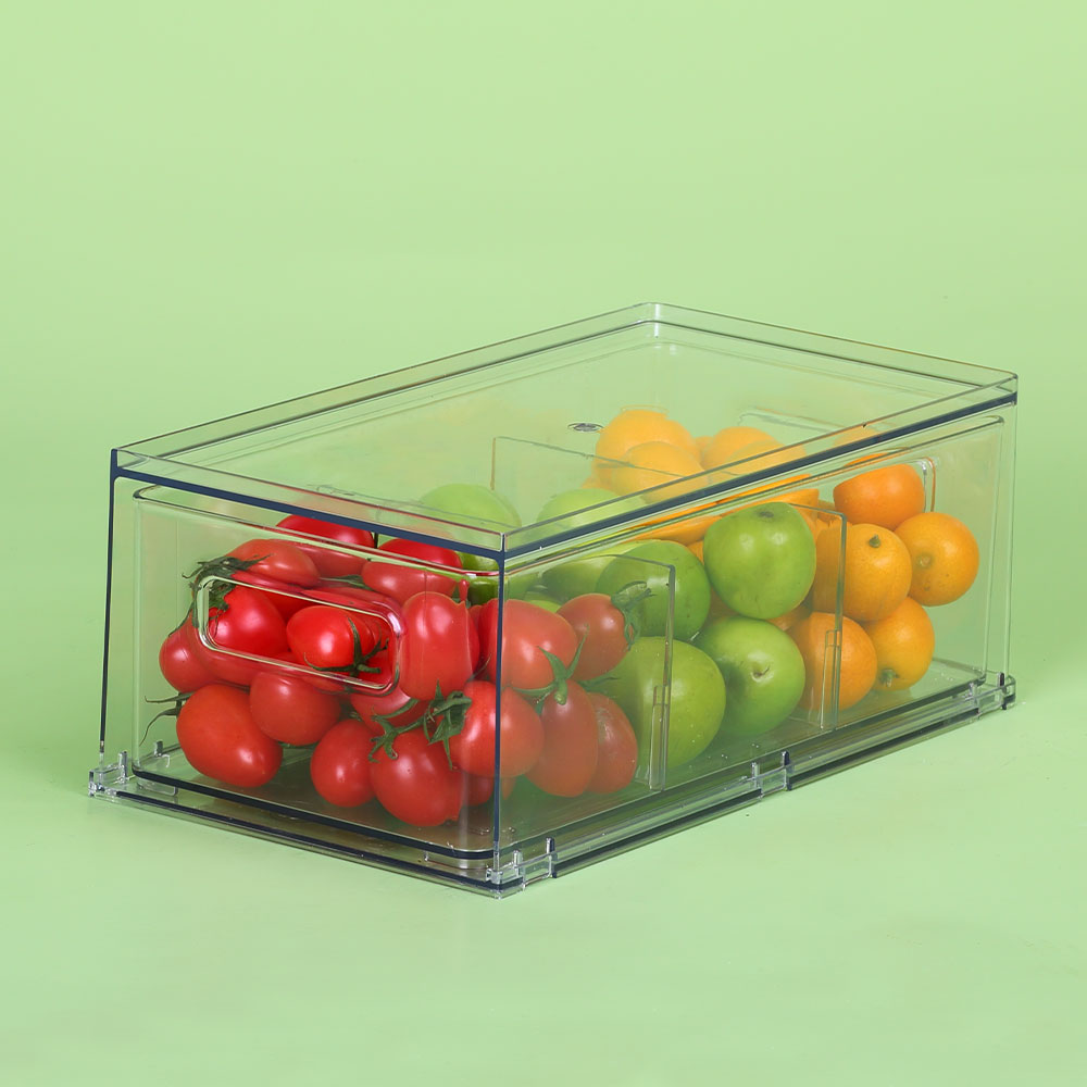 Three Grid Food Storage Containers Fridge